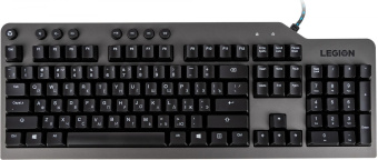 Клавиатура Lenovo Legion K500 RGB механическая черный USB Multimedia for gamer LED (подставка для запястий) от магазина РЭССИ