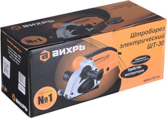 Штроборез Вихрь ШТ-30Д 8500об/мин 1600W оранжевый/черный от магазина РЭССИ