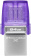 Картинка Флеш Диск Kingston 64Gb DataTraveler microDuo 3C DTDUO3CG3/64GB USB3.0 фиолетовый от магазина РЭССИ Флеш Диск Kingston 64Gb DataTraveler microDuo 3C DTDUO3CG3/64GB USB3.0 фиолетовый от магазина РЭССИ