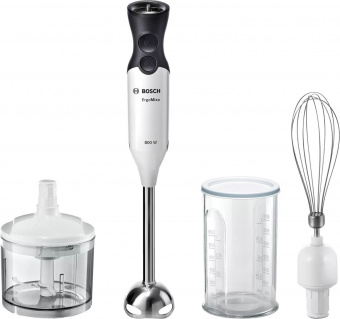 Блендер погружной Bosch ErgoMixx MS6CA4150 800Вт белый от магазина РЭССИ