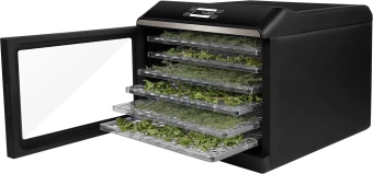 Сушка для фруктов и овощей Red Solution RFD-0151 18под. 500Вт черный от магазина РЭССИ