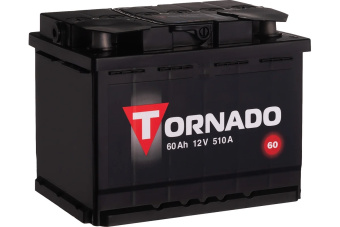 Аккумулятор TORNADO 6ст 60 N 510 А CCA 560107080 от магазина РЭССИ