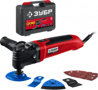 Многофункциональный инструмент Зубр МФИ-400 КН 400Вт красный/черный от магазина РЭССИ