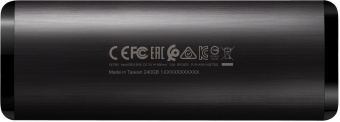 Накопитель SSD A-Data USB-C 512Gb ASE760-512GU32G2-CBK SE760 1.8" черный от магазина РЭССИ