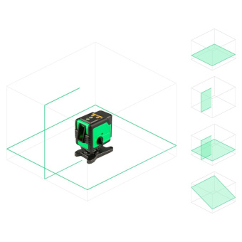 Лазерный нивелир AMO LN 360 GREEN 851674 от магазина РЭССИ