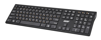 Клавиатура Acer OKR020 черный USB беспроводная slim Multimedia от магазина РЭССИ