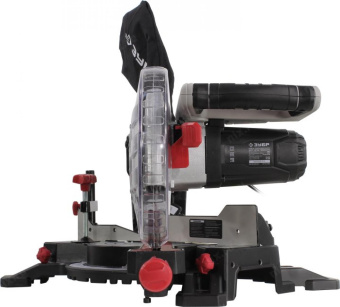 Торцовочная пила Зубр ЗПТ-210-1600 ПЛ 1600Вт 4500об/мин d=210мм от магазина РЭССИ