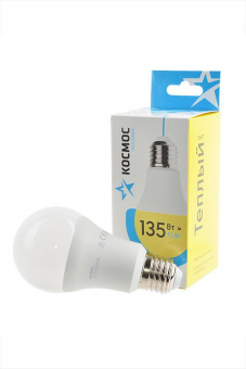 Лампа светодиодная КОСМОС ЭКОНОМИК/BASIC LED15wA60E2730 15Вт Е27 3000K BL1 от магазина РЭССИ