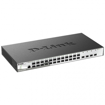 Коммутатор D-Link DGS-1210-28XS/ME/B2A 4x10Гбит/с 24SFP управляемый от магазина РЭССИ