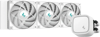 Система водяного охлаждения Deepcool LE720 ARGB Soc-AM5/AM4/1151/1200/1700 белый 4-pin 19-33dB Al 250W 1570gr Ret (R-LE720-WHAMMN-G-1) от магазина РЭССИ
