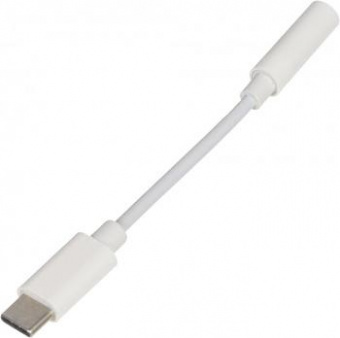 Переходник Buro BHP TPC-JCK Jack 3.5 (f)-USB Type-C (m) белый от магазина РЭССИ