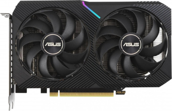 Видеокарта Asus PCI-E 4.0 DUAL-RTX3060-O8G NVIDIA GeForce RTX 3060 8192Mb 128 GDDR6 1837/15000 HDMIx1 DPx3 HDCP Ret от магазина РЭССИ