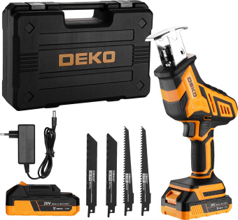 Сабельная пила Deko DKRS20-Li-ion аккум. 3000ход/мин ДА (085-1070) от магазина РЭССИ