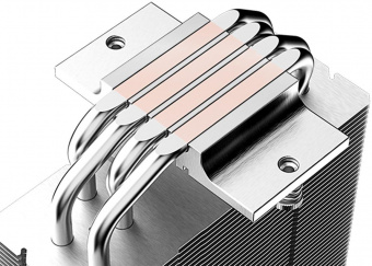 Устройство охлаждения(кулер) ID-Cooling SE-214-XT ARGB WHITE Soc-AM4/1151/1200/1700 4-pin 14-31dB Al+Cu 180W 850gr LED Ret от магазина РЭССИ