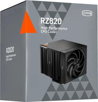 Устройство охлаждения(кулер) PcCooler RZ820 Soc-AM5/AM4/1200/1700/1851 черный 4-pin Al+Cu 300W Ret (RZ820-BKNWNX-GL) от магазина РЭССИ