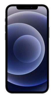 Смартфон Apple A2403 iPhone 12 64Gb 4Gb черный моноблок 3G 4G 1Sim 6.1" 1170x2532 iOS 15 12Mpix 802.11 a/b/g/n/ac/ax NFC GPS GSM900/1800 TouchSc Protect от магазина РЭССИ
