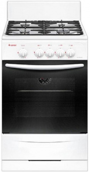 Плита Газовая Gefest CG 50М02 К73 белый (без крышки) реш.чугун от магазина РЭССИ