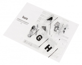 Кронштейн для телевизора Buro FL3 черный 15"-32" макс.7кг настенный поворотно-выдвижной и наклонный от магазина РЭССИ