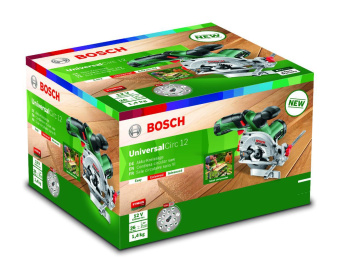 Циркулярная пила (дисковая) Bosch UniversalCirc 12 (ручная) D диска.:85мм (06033C7002) от магазина РЭССИ