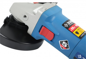 Углошлифовальная машина Зубр УШМ-П125-850 850Вт 11000об/мин рез.шпин.:M14 d=125мм от магазина РЭССИ