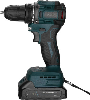 Дрель-шуруповерт Zitrek Greenpower 20 Pro аккум. патрон:быстрозажимной (085-1313) от магазина РЭССИ