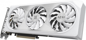 Видеокарта Gigabyte PCI-E 4.0 GV-N4060AERO OC-8GD NVIDIA GeForce RTX 4060 8192Mb 128 GDDR6 2550/18000 HDMIx2 DPx2 HDCP Ret от магазина РЭССИ