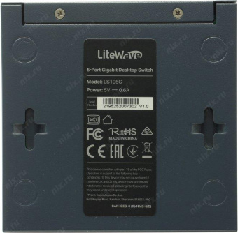 Коммутатор TP-Link LS105G 5G неуправляемый от магазина РЭССИ
