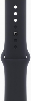Смарт-часы Apple Watch Series 9 A2980 45мм OLED корп.темная ночь Sport Band рем.темная ночь разм.брасл.:160-210мм (MR9A3QA/A) от магазина РЭССИ
