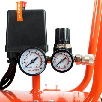Компрессор поршневой Patriot WO 100-440 безмасляный 440л/мин 100л 2500Вт оранжевый/черный от магазина РЭССИ