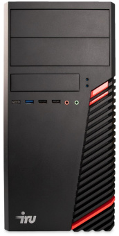 ПК IRU Home 310H5SE MT i5 10400 (2.9) 8Gb SSD1Tb UHDG 630 Free DOS GbitEth 400W черный (1995676) от магазина РЭССИ