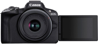 Фотоаппарат Canon EOS R50 черный 24.2Mpix 2.95" 4K WiFi RF-S 18-45mm IS STM LP-E6NH от магазина РЭССИ