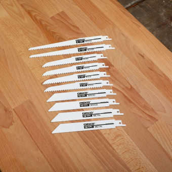 Полотно по дер./мет. Deko RSB10 10пред. (сабельные пилы) от магазина РЭССИ