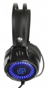 Наушники с микрофоном Оклик HS-L700G INFINITY черный 2.2м мониторные оголовье (1102308) от магазина РЭССИ