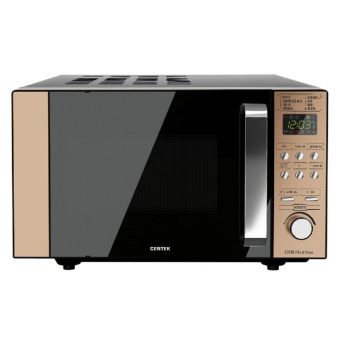 СВЧ Centek черный/золотой 20 л 700 Вт Flat Tray без поворотного стола керамика CT-1574 от магазина РЭССИ