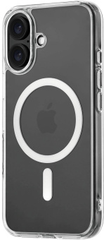 Чехол (клип-кейс) uBear для Apple iPhone 16 Real with MagSafe прозрачный (CS395TT61RL-I24M) от магазина РЭССИ