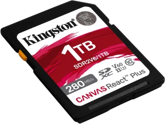 Флеш карта SDXC 1TB Kingston SDR2V6/1TB Canvas React Plus w/o adapter от магазина РЭССИ