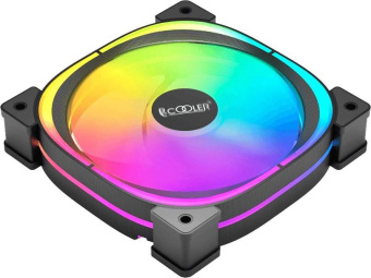 Вентилятор для корпуса PcCooler EF120 ARGB 120х120x25 черный 4-pin 25.7дБ (F3-L120BKAM1-GL) Ret от магазина РЭССИ