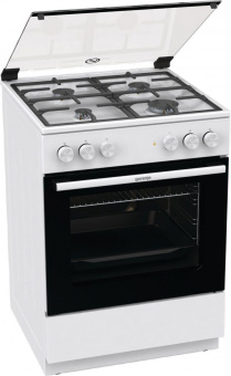 Плита Комбинированная Gorenje GK6A20WF белый реш.чугун от магазина РЭССИ
