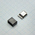 microUSB 5BF кабельная розетка от магазина РЭССИ