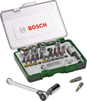Набор бит Bosch Promolone (2607017160) универсал. (27пред.) для шуруповертов/дрелей от магазина РЭССИ