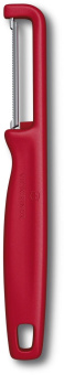 Овощечистка Victorinox Iotaс лезвием двухсторон. красный упак.:европодвес (6.0943.1) от магазина РЭССИ