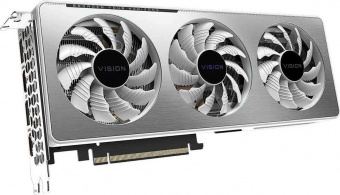 Видеокарта Gigabyte PCI-E 4.0 GV-N306TVISION OC-8GD 2.0 LHR NVIDIA GeForce RTX 3060Ti 8192Mb 256 GDDR6 1755/14000 HDMIx2 DPx2 HDCP Ret от магазина РЭССИ