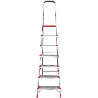 Профессиональная стремянка Новая Высота NV3117 1x7 ступеней 130 мм 3117107 от магазина РЭССИ