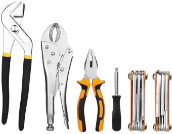 Набор инструментов Deko DKMT213 213 предметов (жесткий кейс) от магазина РЭССИ