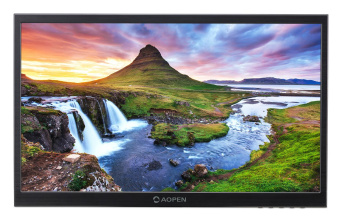 Монитор Aopen 18.5" 19CX1Qb черный TN LED 5ms 16:9 матовая 200cd 90гр/65гр 1366x768 D-Sub 2.1кг от магазина РЭССИ