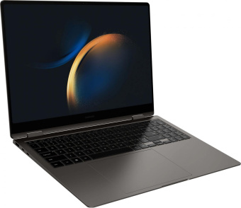 Ноутбук Samsung Galaxy Book 3 Pro 360 NP964 Core i7 1360P 32Gb SSD1Tb Intel Iris Xe graphics 16" AMOLED Touch 3K (2880x1800) Windows 11 Professional graphite WiFi BT Cam (NP964QFG-KA3US) от магазина РЭССИ