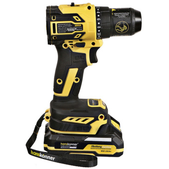 Аккумуляторная дрель Hanskonner б/щ 1BatterySystem HCD2065C от магазина РЭССИ
