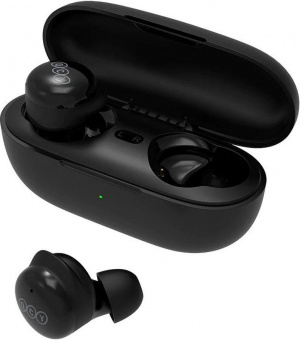 Гарнитура вкладыши QCY T17 черный беспроводные bluetooth в ушной раковине (BH21Q17A) от магазина РЭССИ