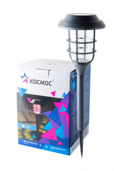 Светильник КОСМОС KOC_SOL209 садовый, на солнечной батарее от магазина РЭССИ