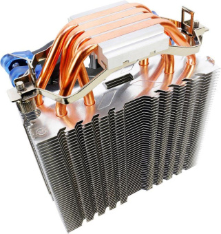 Устройство охлаждения(кулер) Aerocool Verkho 4 Soc-AM5/AM4/1151/1200/2066/2011/1700 черный 4-pin 15-27dB Al+Cu 140W 678gr Ret (VERKHO 4 PWM) от магазина РЭССИ
